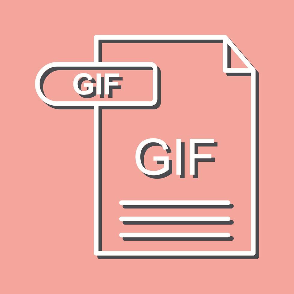 gif vector icoon