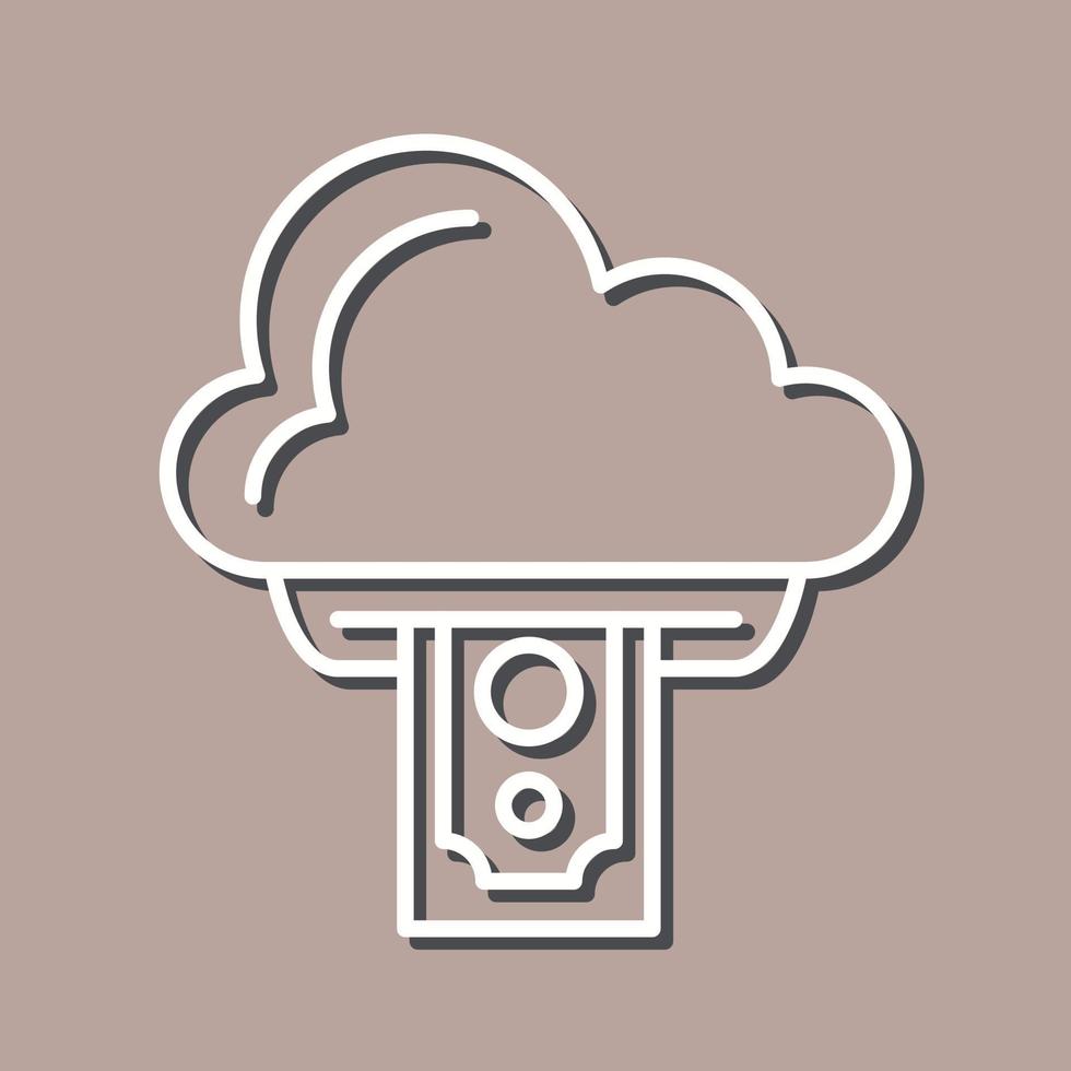 cloud computing vector icon