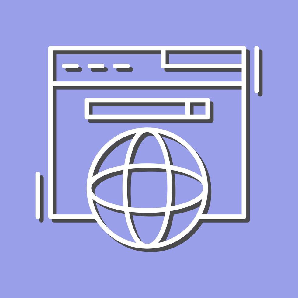 browser vector pictogram