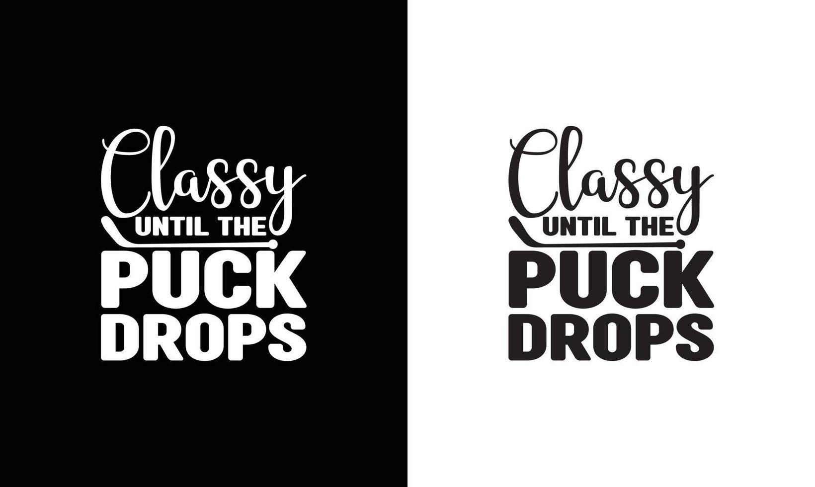 hockey citaat t overhemd ontwerp, typografie vector