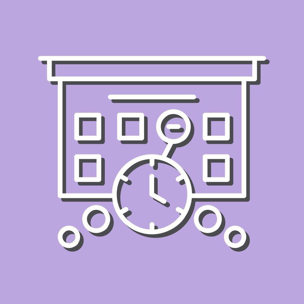 deadline vector pictogram