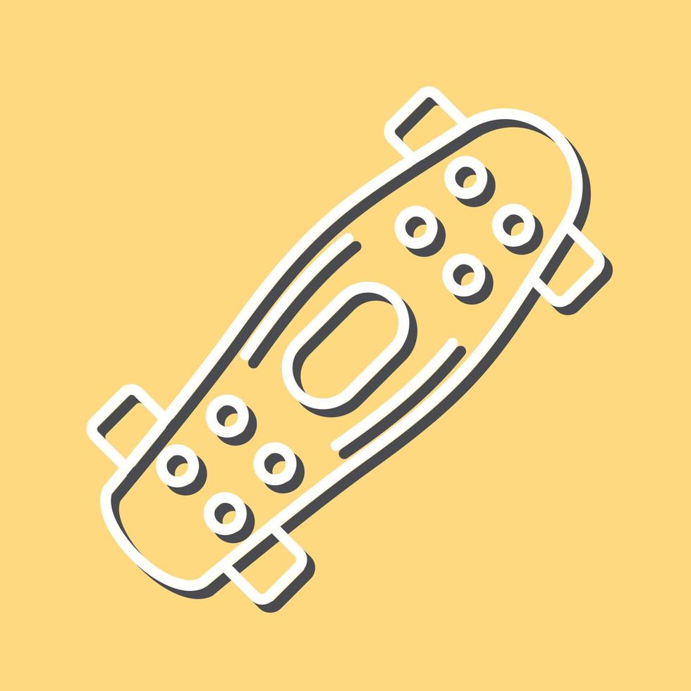 skateboard vector pictogram