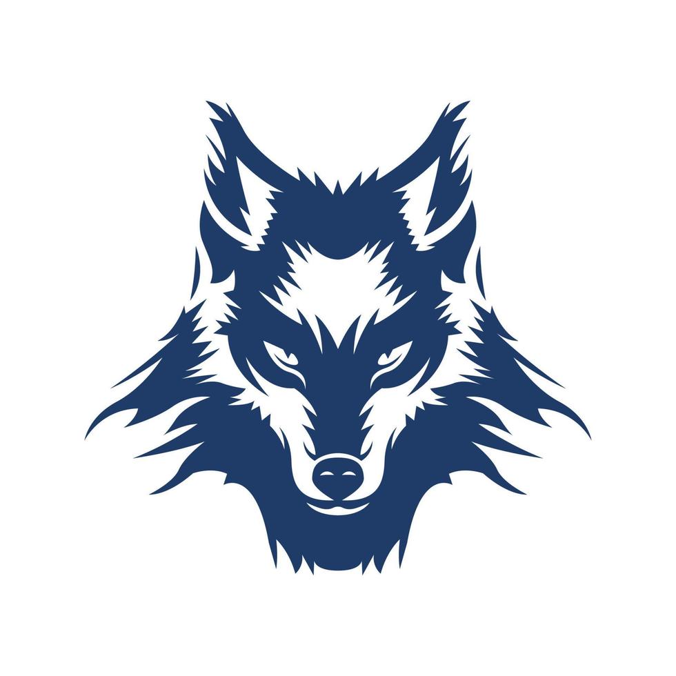 de majestueus wolf een symbool van macht en wijsheid, mascotte logo concept vector illustratie tekenfilm. geschikt voor logo, behang, banier, kaart, boek illustratie, t-shirt, sticker, omslag, enz