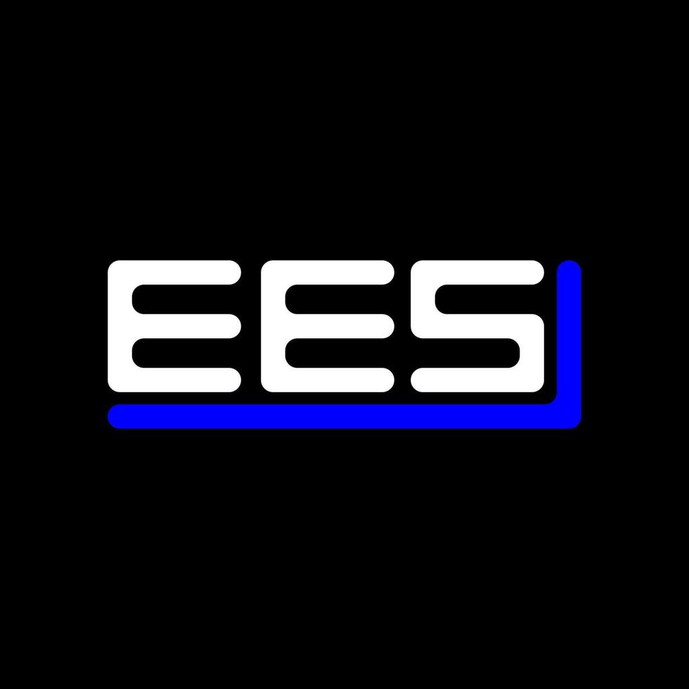 ees brief logo creatief ontwerp met vector grafisch, ees gemakkelijk en modern logo.