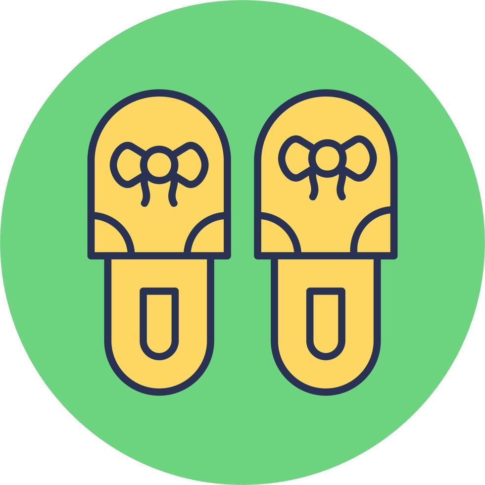 slippers vector icoon