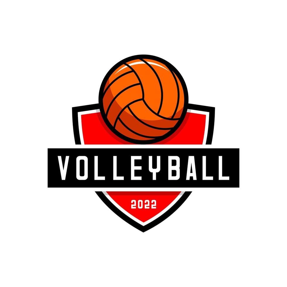 volley bal ontwerp logo vector