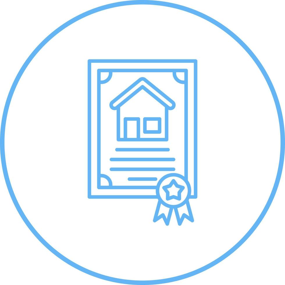 certificaat vector pictogram