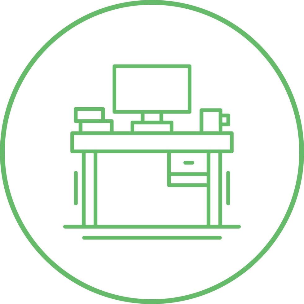 bureau vector pictogram