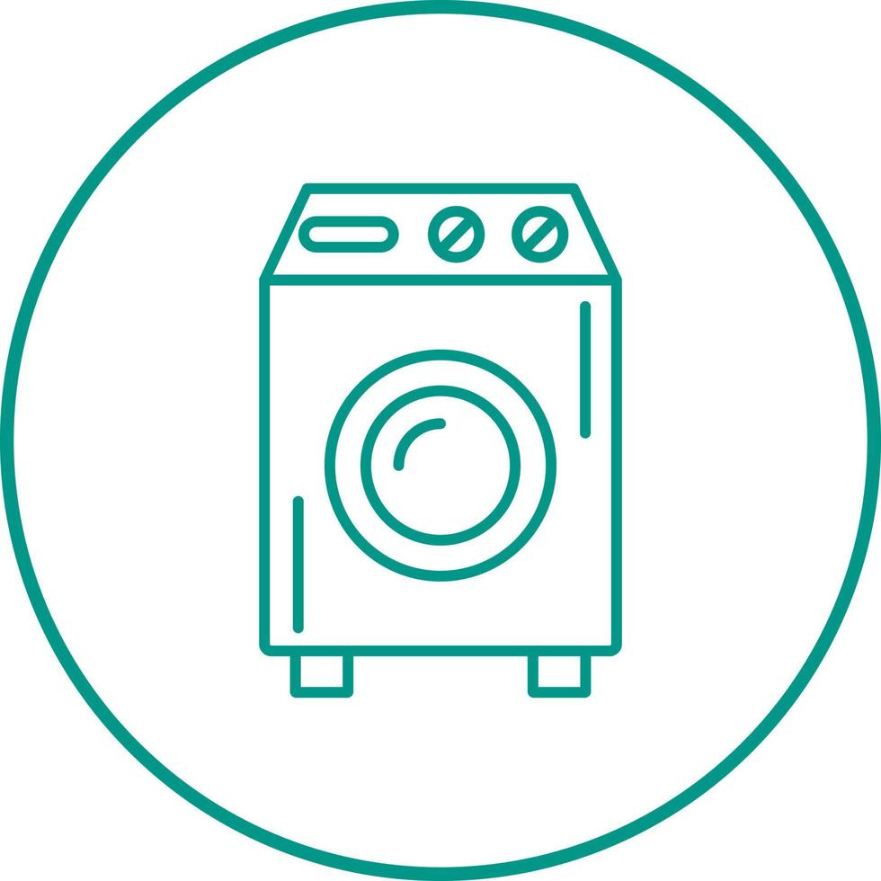 wasmachine vector pictogram