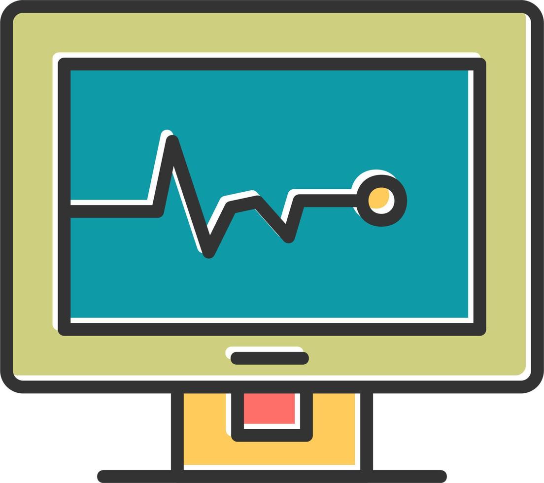 kardiogram vector icoon