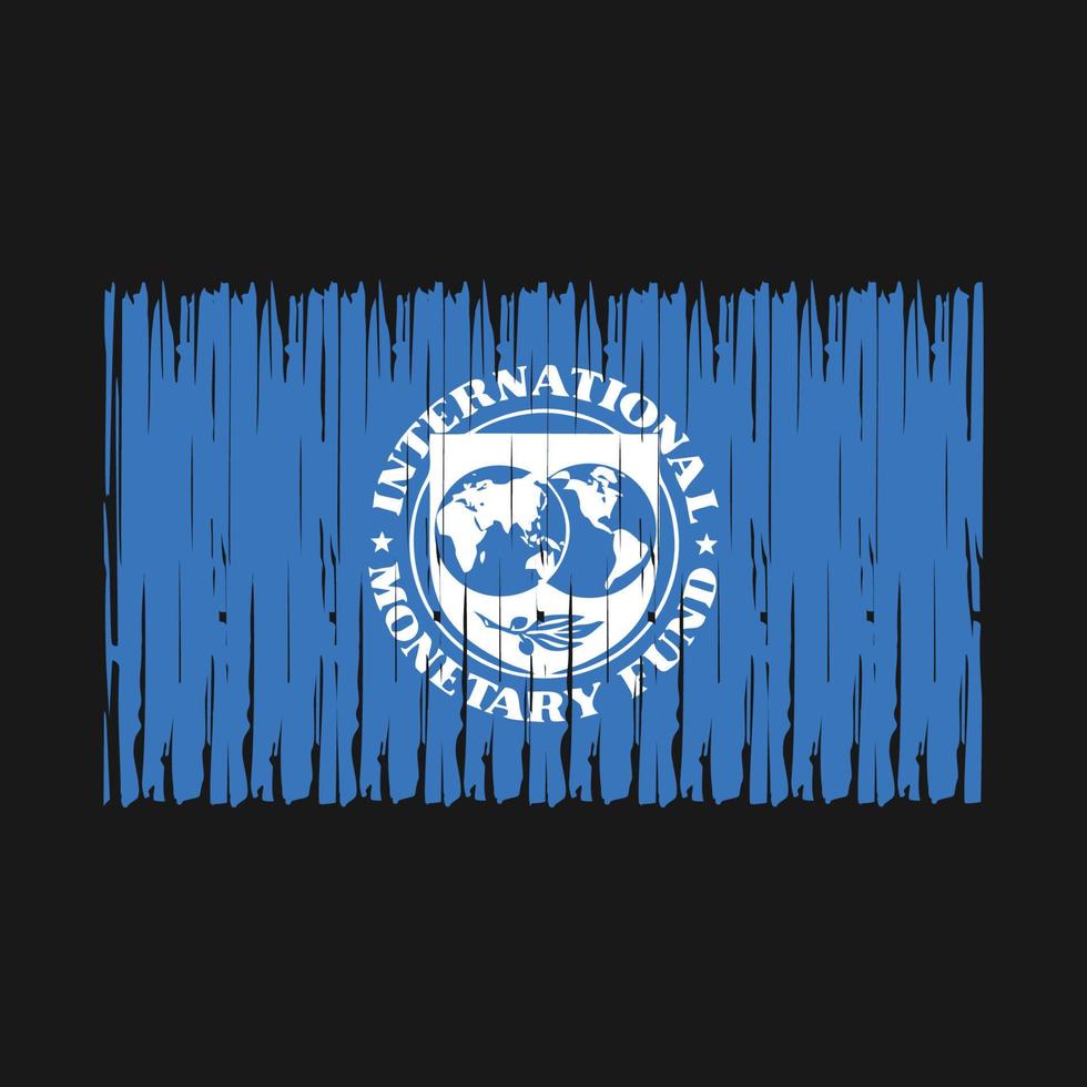 imf vlag borstel vector