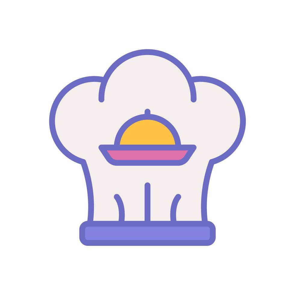 chef hoed icoon voor uw website ontwerp, logo, app, ui. vector