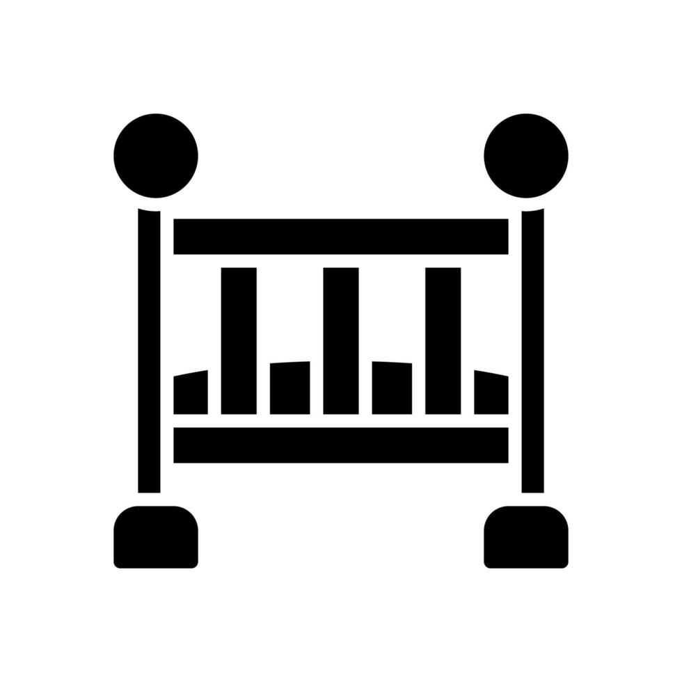 baby wieg icoon voor uw website ontwerp, logo, app, ui. vector