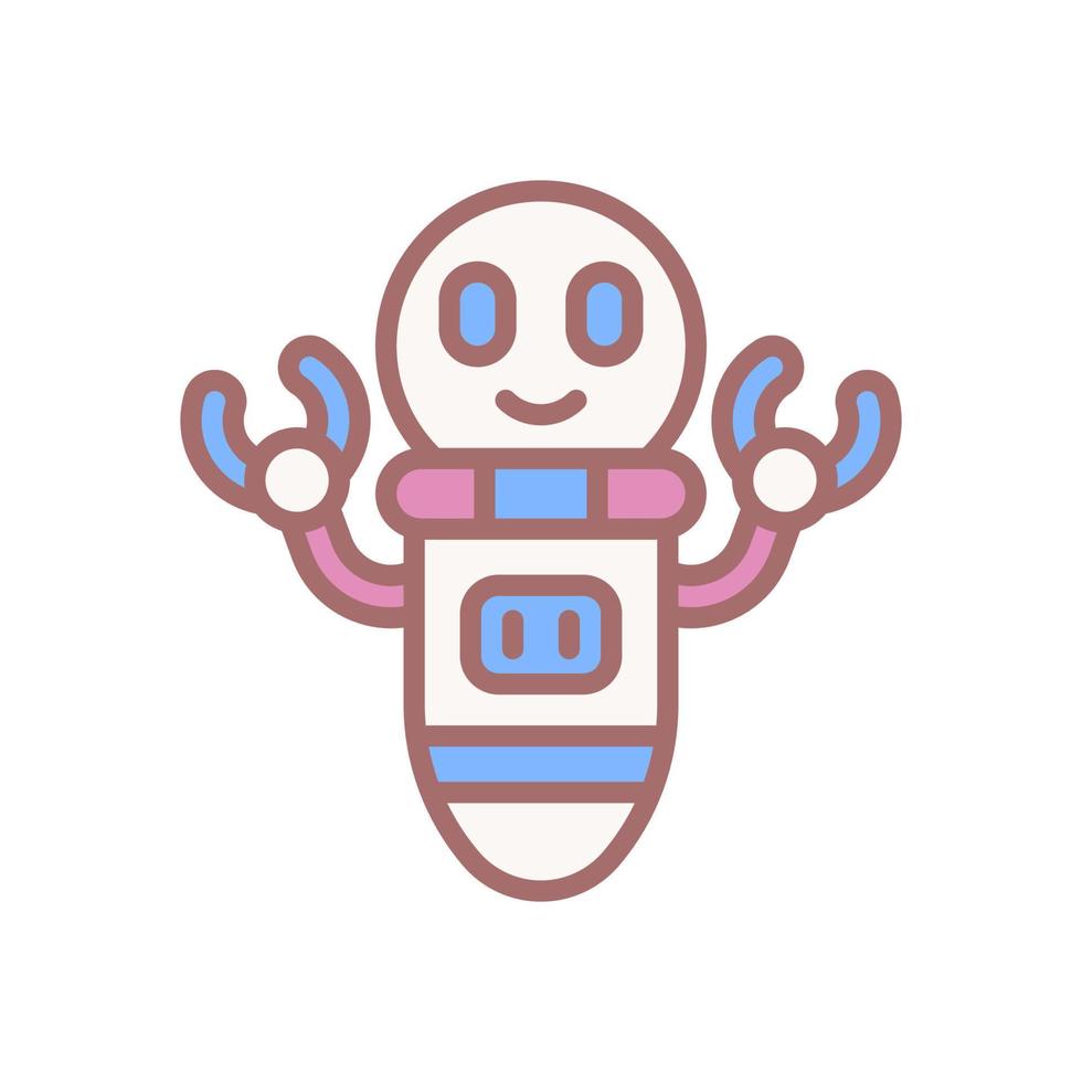 robot icoon voor uw website ontwerp, logo, app, ui. vector