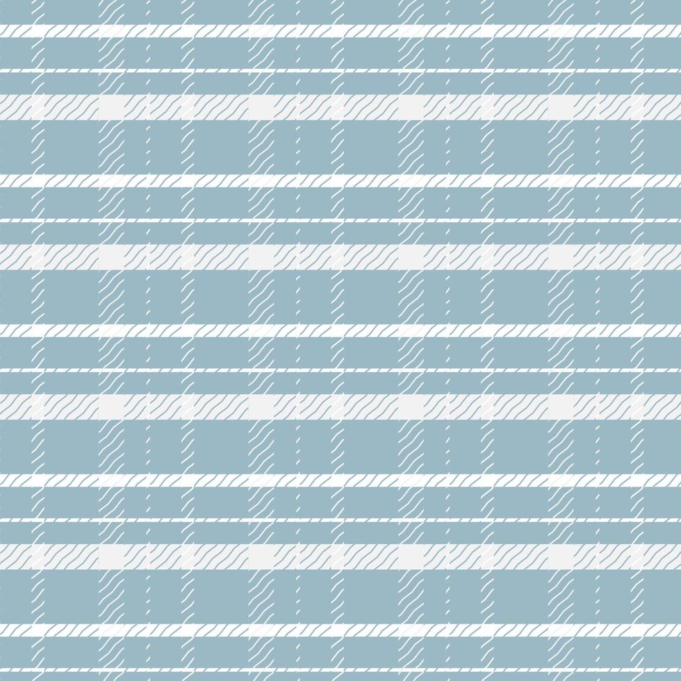 plaid controleren patten in blauw, wit kleur.naadloos kleding stof structuur voor afdrukken. vector