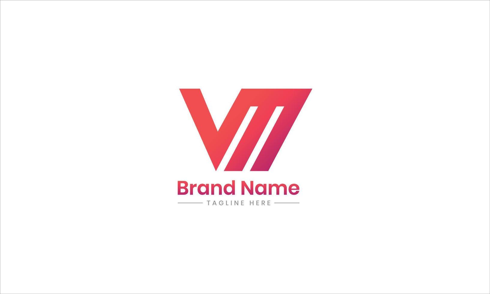 creatief vm brief mv vector logo sjabloon, vm brief logo ontwerp. mv creatief initialen brief logo concept. vm brief ontwerp. pro vector