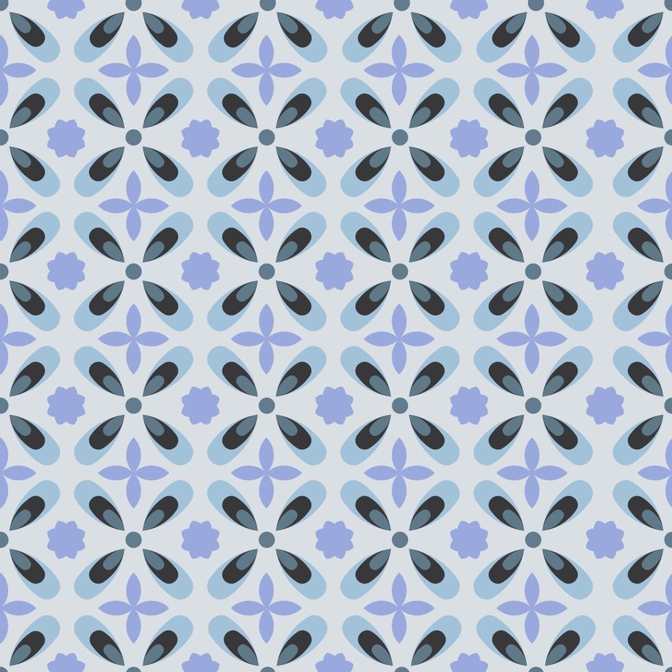 naadloze moderne batik met zachte kleur vector