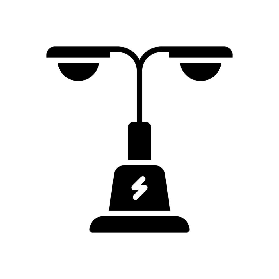 lamp straat icoon voor uw website ontwerp, logo, app, ui. vector