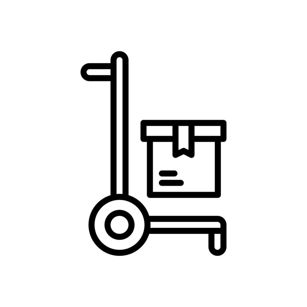 trolley icoon voor uw website ontwerp, logo, app, ui. vector