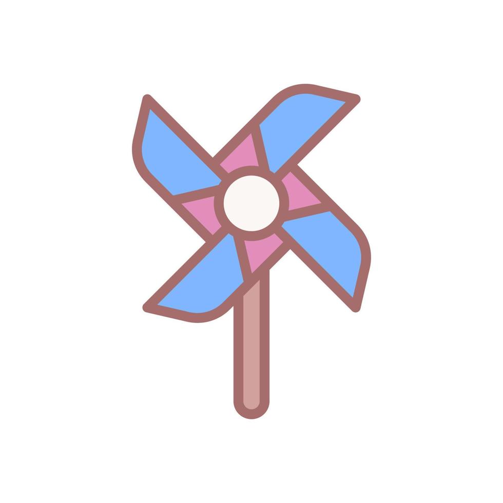 pinwheel icoon voor uw website ontwerp, logo, app, ui. vector