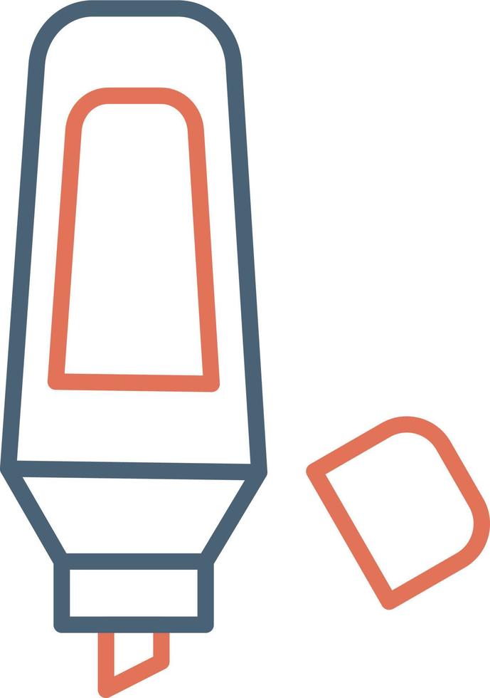 markeerstift vector pictogram