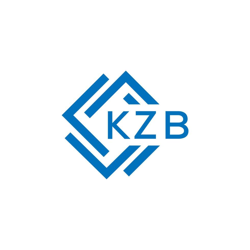 kzb brief logo ontwerp Aan wit achtergrond. kzb creatief cirkel brief logo concept. kzb brief ontwerp.kzb brief logo ontwerp Aan wit achtergrond. kzb c vector