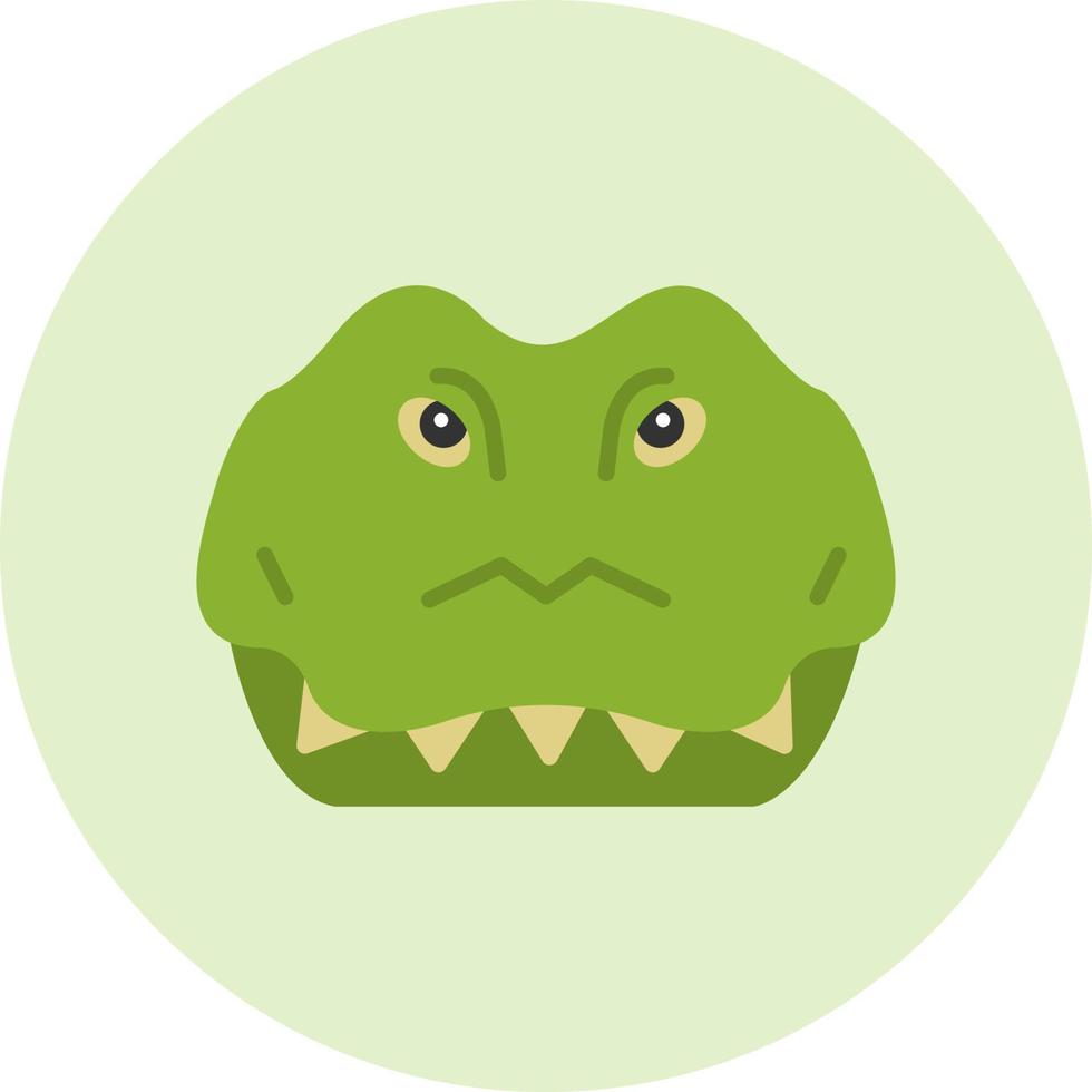 krokodil vector icoon