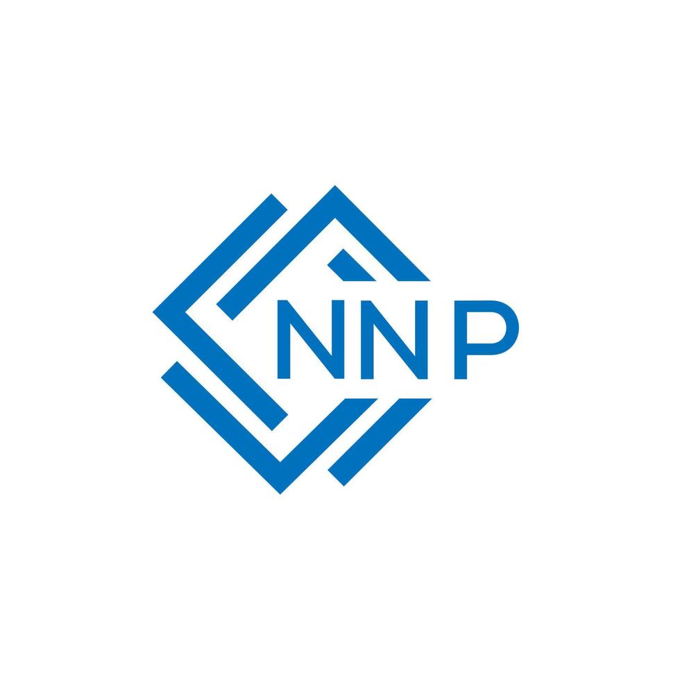 nnp brief logo ontwerp Aan wit achtergrond. nnp creatief cirkel brief logo concept. nnp brief ontwerp.np brief logo ontwerp Aan wit achtergrond. nnp c vector