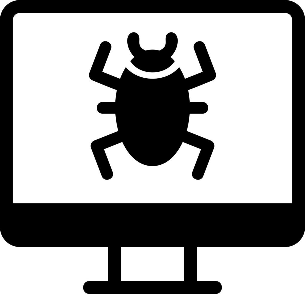 computervirus vector icoon