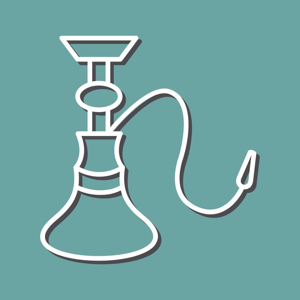 uniek hookah vector icoon