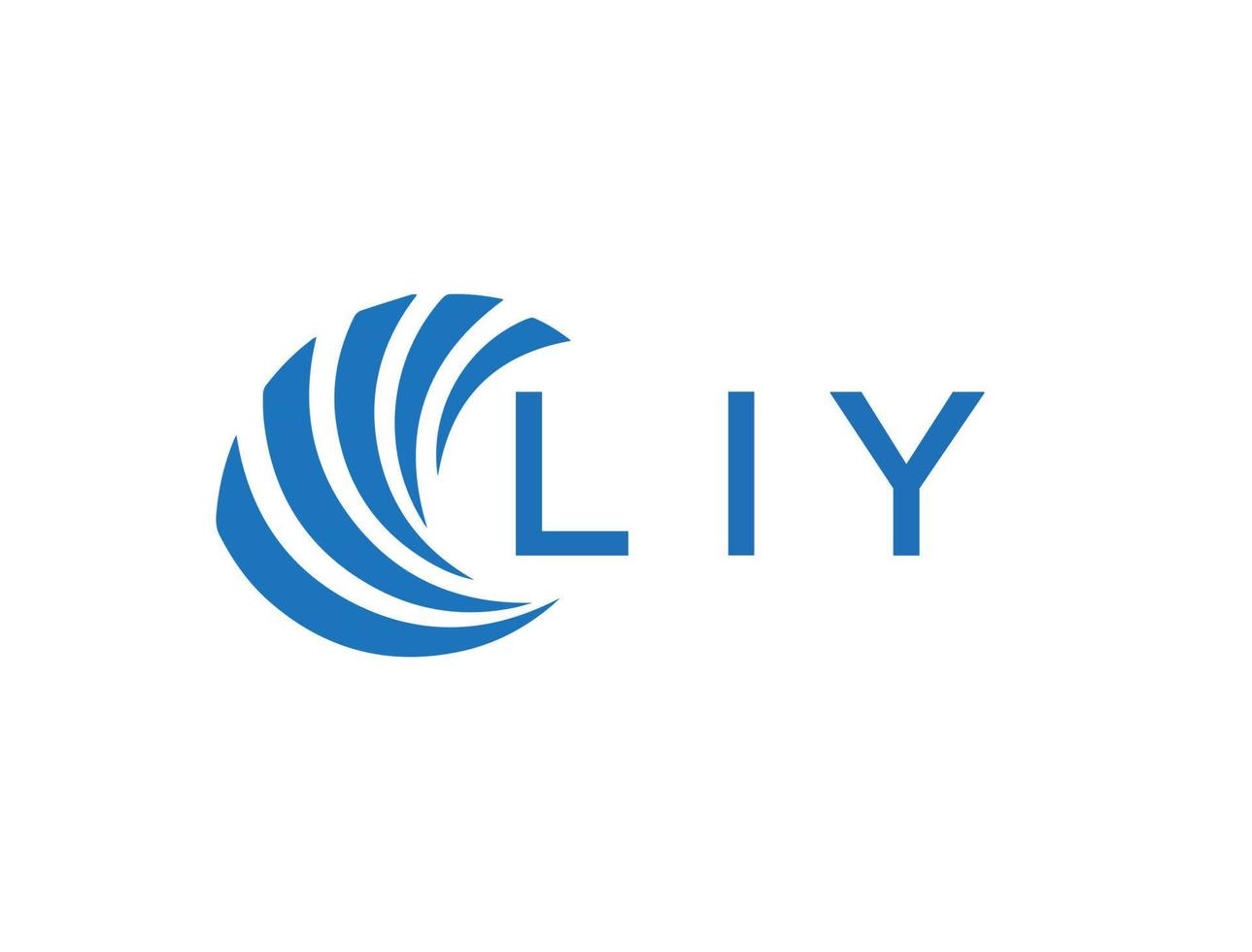 liy abstract bedrijf groei logo ontwerp Aan wit achtergrond. liy creatief initialen brief logo concept. vector