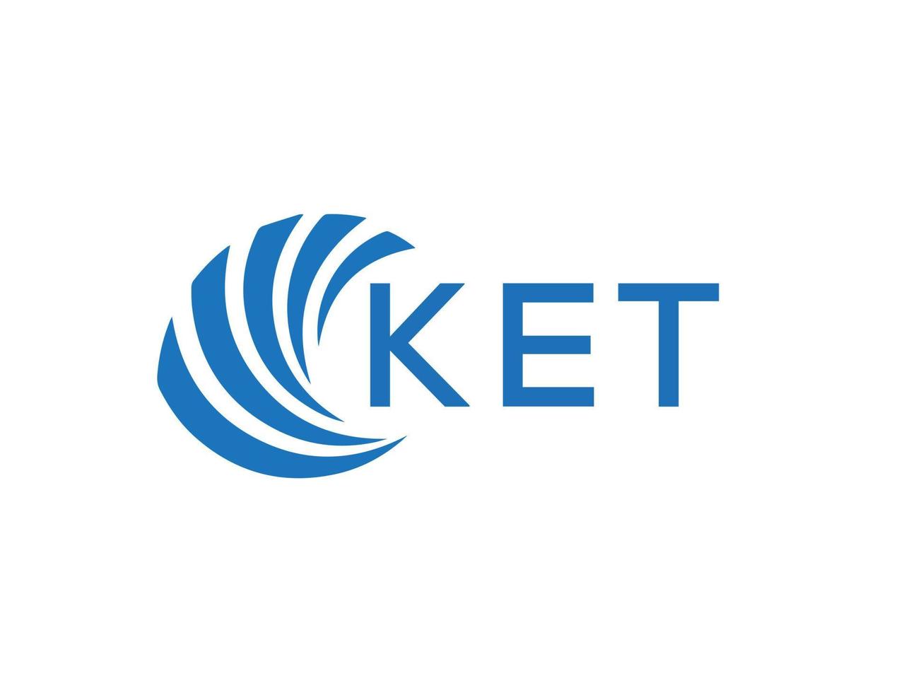 ket abstract bedrijf groei logo ontwerp Aan wit achtergrond. ket creatief initialen brief logo concept. vector