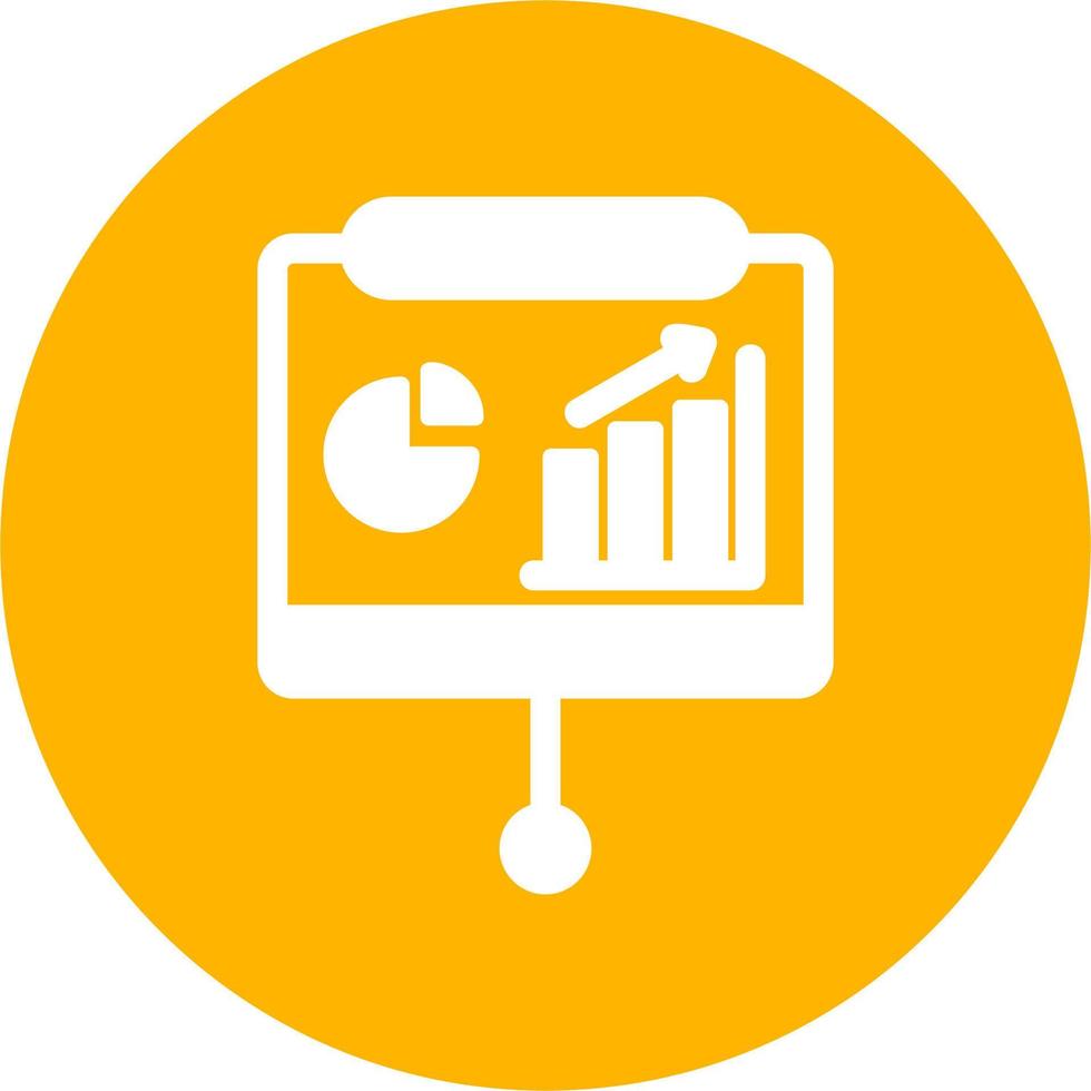 presentatie vector pictogram