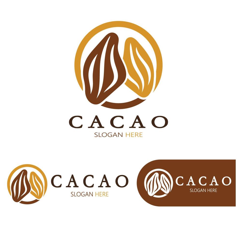 cacao logo, cacao boon, cacao boom, cacao takken en bladeren, chocolade mengen Aan wit achtergrond,vintage,modern,eenvoudig,minimalistisch icoon illustratie sjabloon ontwerp vector