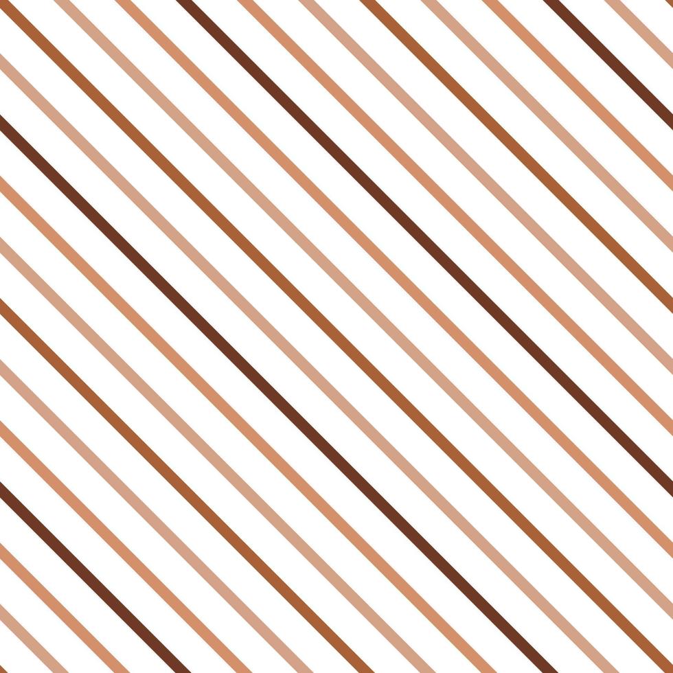 monochroom meetkundig diagonaal achtergrond. naadloos patroon in de bruin, koffie en karamel kleuren. licht bruin lijnen. structuur kan worden gebruikt voor behang, patroon vult, web bladzijde, achtergrond. vector