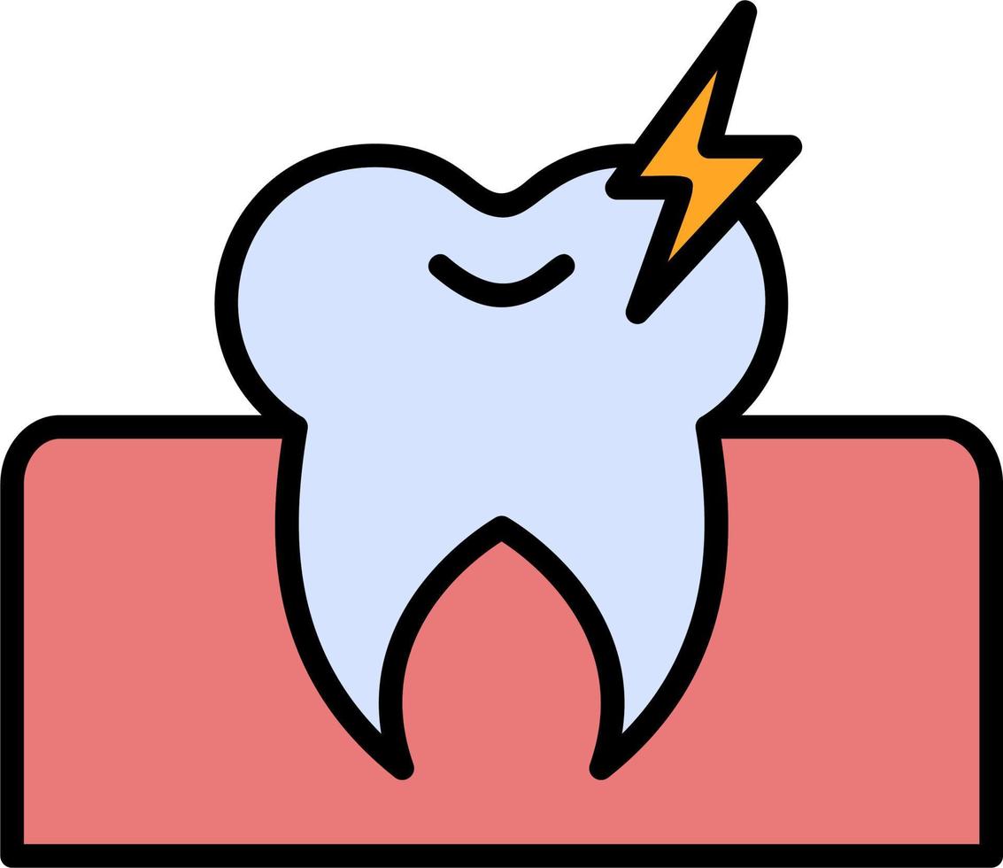 kiespijn vector pictogram