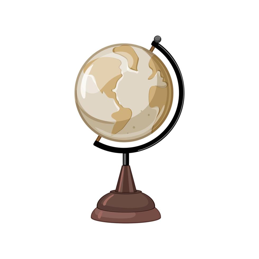 wereld wereldbol tekenfilm vector illustratie