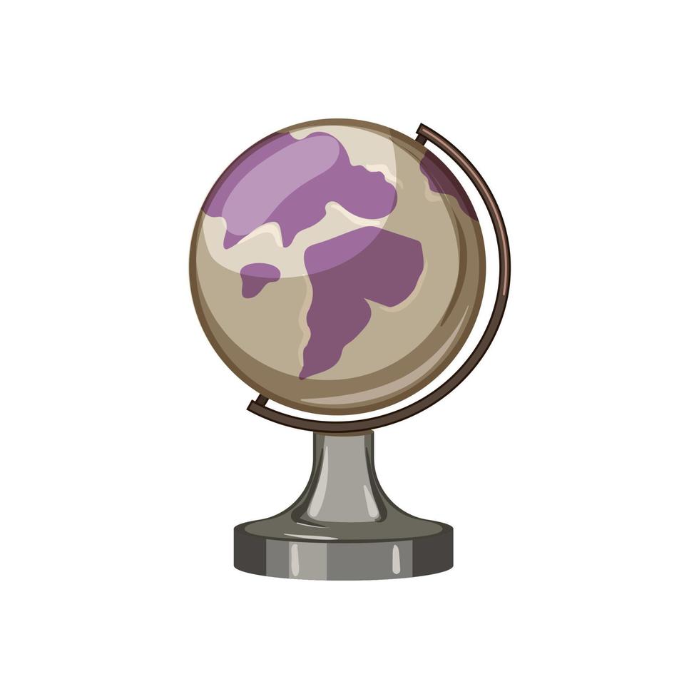aarde wereldbol tekenfilm vector illustratie