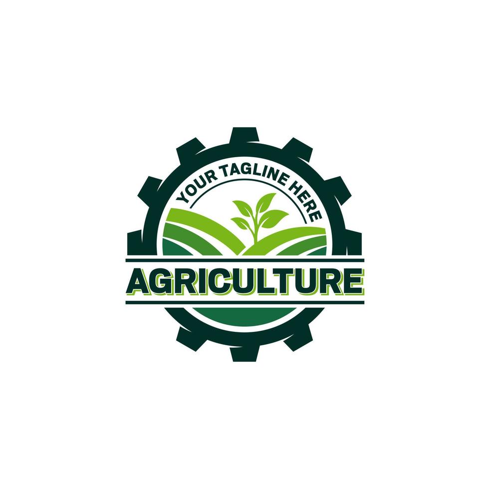 landbouw logo - vector illustratie, landbouw embleem ontwerp. geschikt voor uw ontwerp nodig hebben, logo, illustratie, animatie, enz.