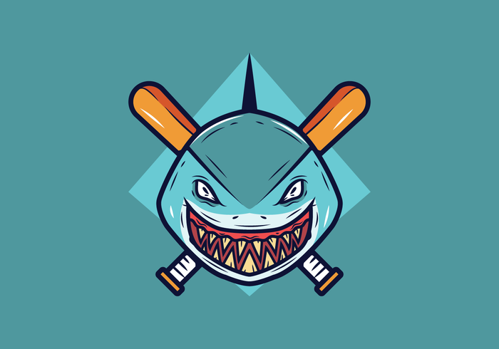 Honkbal Mascotte Vector