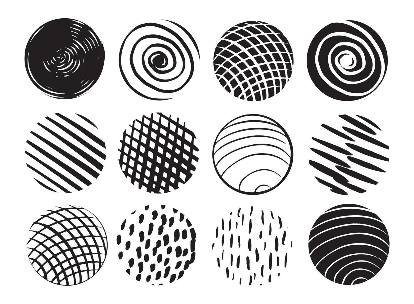 vector achtergrond structuur vlek verf lijnen borstel beroertes verstrooiing dots in zwart grafisch ontwerp element