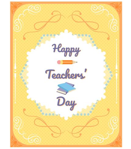 Teacher's Day Vectoren