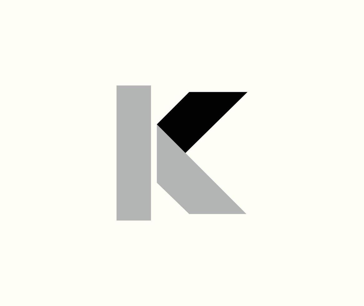 letter k logo pictogram ontwerp sjabloon elementen vector