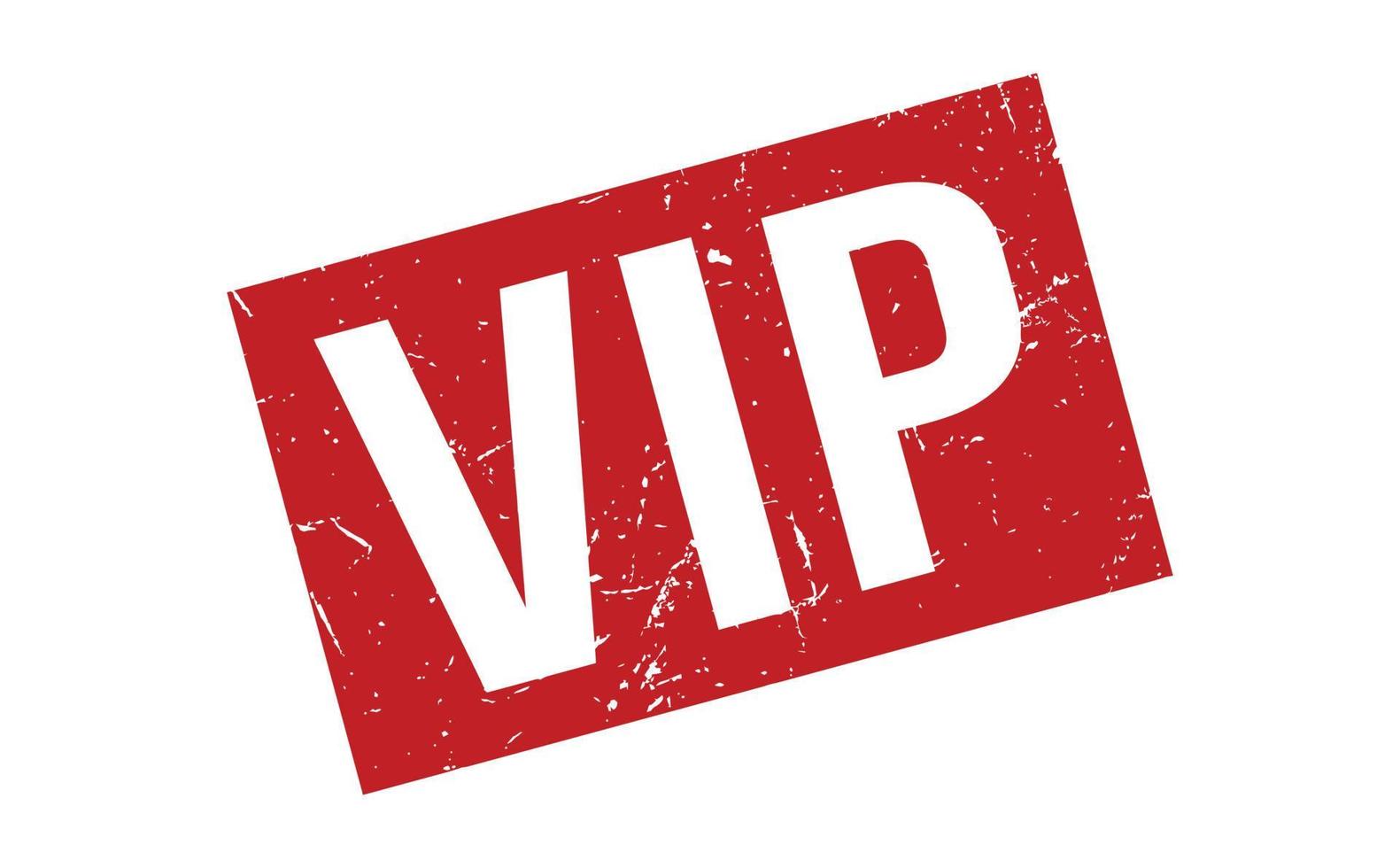 vip rubber stempel. rood vip rubber grunge postzegel zegel vector illustratie - vector