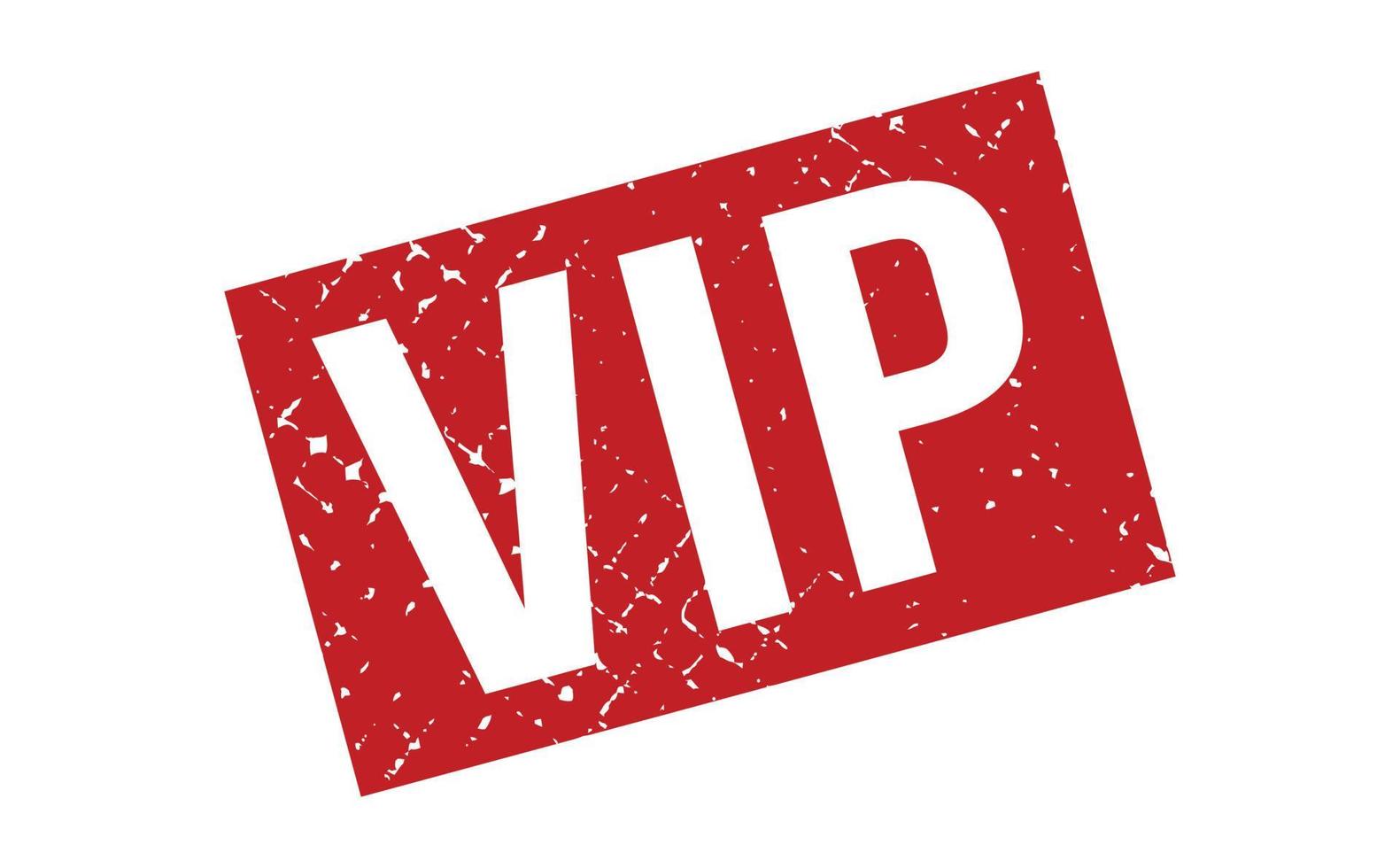 vip rubber stempel. rood vip rubber grunge postzegel zegel vector illustratie - vector