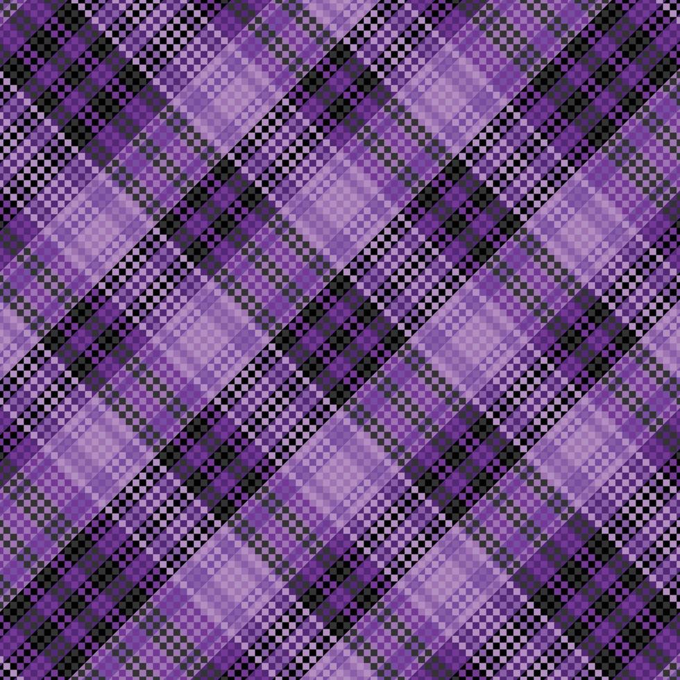 Schotse ruit plaid met nacht kleur patroon. vector