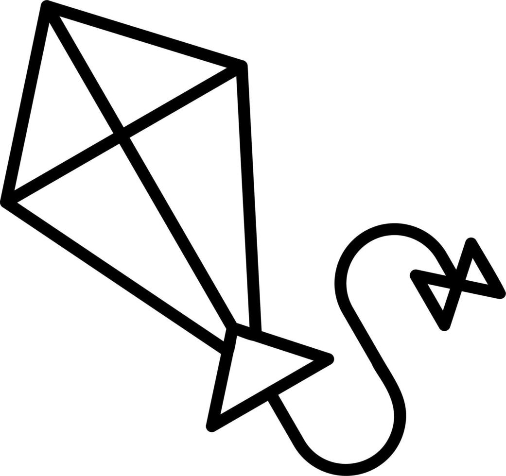 vlieger vector pictogram