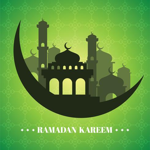 Ramadan achtergrond vector