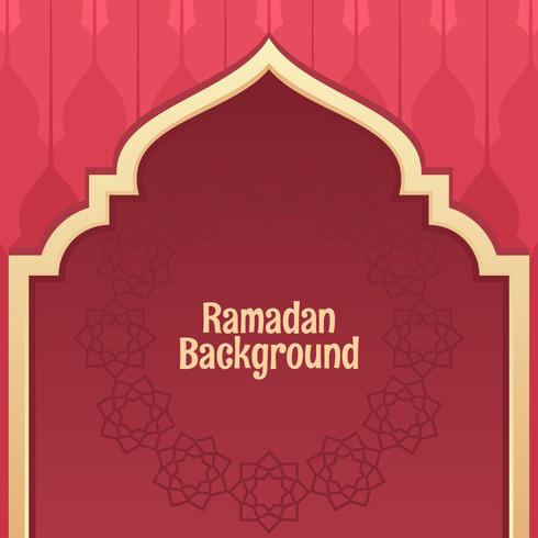 Ramadan Achtergrond Vector