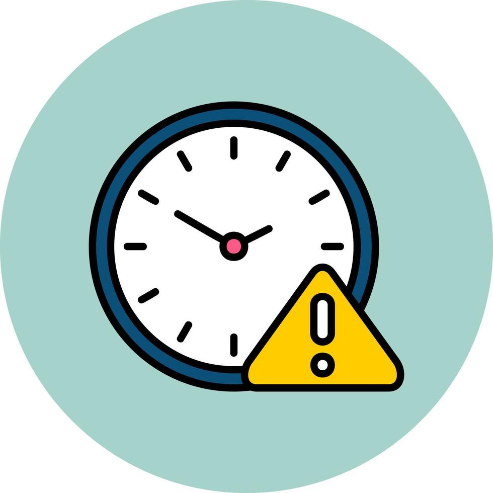 deadline vector pictogram